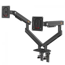 Suporte de Mesa Ergonômico North Bayou Dual Arm A5-C, Articulado, Para 2 Monitores de 17 Até 32 Pol, Preto
