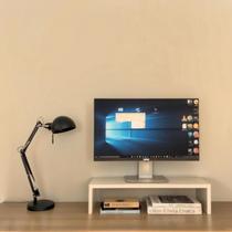 Suporte de mesa ergônomico para monitor Branco 50x20x12cm Suporte de mesa ergônomico para monitor Branco 50x20x12cm