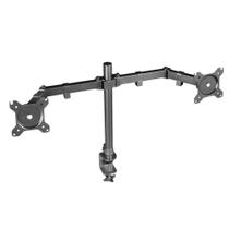 Suporte de Mesa GXTrust 1120 para 2 Monitores até 32", Ajustável, Sistema de Gestão de Cabos, Preto - 23941 Suporte de Mesa GXTrust 1120 para 2 Monitores até 32", Ajustável, Sistema de Gestão de Cabos, Preto - 23941