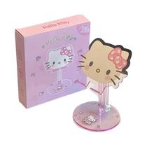 Suporte De Mesa Kawaii Em Forma De Gato Rosa Para Telefones E Tablets, Perfeito Para Assistir Filmes