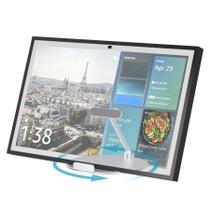 Suporte de mesa Letlar Show 15 e 21, metal inclinável e giratório