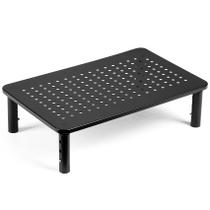 Suporte de mesa Monitor Riser LOTEYIKE 3 ajustável em altura