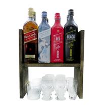 Suporte De Mesa Multiúso Em Madeira Pinus Ipê 38 X 35Cm