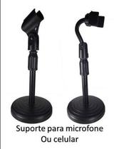 Suporte De Mesa P/Celular/Microfone C/Ajustes -Smart Sm-82 Suporte De Mesa P/Celular/Microfone C/Ajustes -Smart Sm-82
