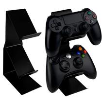 Suporte de Mesa Para 2 Controles Compatível com PS e Xbox Vexus - Preto