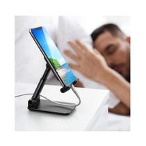 Suporte De Mesa Para Celular Ajustável Ergonômico Articulado Tablet Smartphone Várias Cores Suporte De Mesa Para Celular Ajustável Ergonômico Articulado Tablet Smartphone Várias Cores
