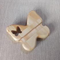 Suporte de mesa para Celular Borboleta em Madeira
