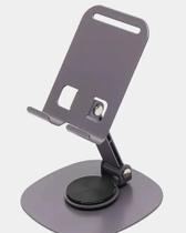Suporte de Mesa para Celular dobrável Metal Rotação 360