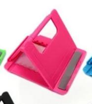 Suporte De Mesa Para Celular Ou Tablet - Quadrado Dobrável