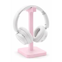 Suporte de Mesa para Headset Fone de Ouvido Gamer Cor Rosa Bebê Computador Escritório Organização
