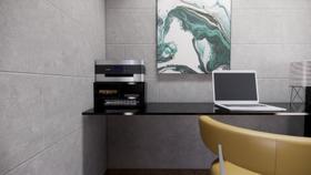 Suporte de Mesa Para Impressora Organizadora Escritório Preto Còd.814