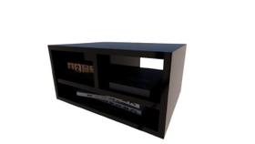 Suporte de Mesa Para Impressora Organizadora Escritório Preto Còd.814