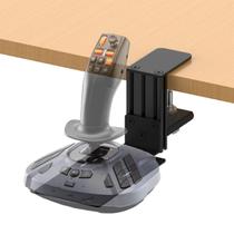 Suporte de mesa para joystick compatível com Thrustmaster T.Flight Hotas One/Hotas 4/Stick X, SimTask Farmstick, VelocityOne Flightstick, joystick USB G Extreme 3D Pro, joystick WINWING URSA MINOR Fighter/Airline