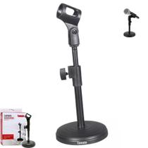 Suporte De Mesa Para Microfone Pedestal Braço Com Regulagem de Altura - TOMATE