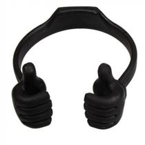 Suporte De Mesa Para Smartphone Tablet Ipad Maozinha Preto - CH-0307 - Xtrad Suporte De Mesa Para Smartphone Tablet Ipad Maozinha Preto - CH-0307 - Xtrad