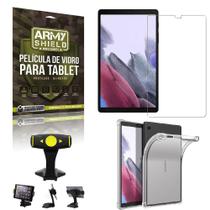 Suporte de Mesa para Tablet Samsung A7 Lite 8.7 T220/T225 + Capinha Antishock + Pelicula Armyshield