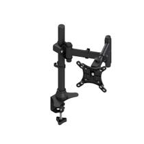 Suporte de mesa para tela/monitor de 10 a 29 polegadas triarticulado garra/ morsa