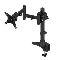 Suporte de mesa para tela/monitor de 10 a 29 polegadas triarticulado garra/ morsa