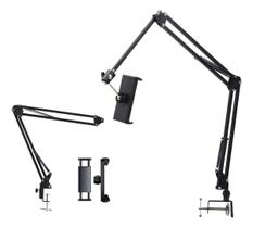 Suporte De Mesa Profissional Articulável Para Tablet 10,2