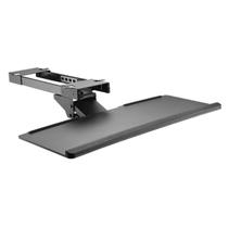 Suporte de mesa retratil para teclado com apoio em gel pcyes plmst01a