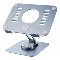 Suporte De Mesa Tablet Alumínio Ajuste Altura E Rotacao 360º