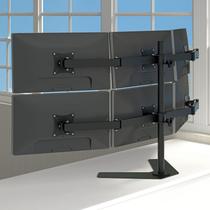 Suporte de mesa triarticulado para 6 monitores - MT-6-ERGO-PR - Multivisão