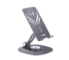 Suporte de Mesa Universal IMENSO - Elegância e Funcionalidade para Celulares e Tablets com Base Rotativa 360