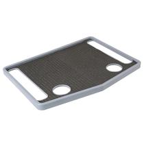 Suporte de mesa Walker Tray Plus Mobility com porta-copos cinza Suporte de mesa Walker Tray Plus Mobility com porta-copos cinza