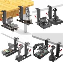 Suporte de Mesa YAARHEJ para Joystick e Acelerador de Simulador de Voo