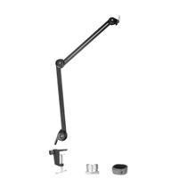 Suporte de microfone articulado em aluminio
