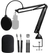 Suporte de microfone Boom Arm com filtro Pop para Razer Seiren X da YOUSHARES