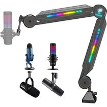 Suporte de Microfone Boom Arm TONOR T90 com Luz RGB - Compatível com HyperX QuadCast
