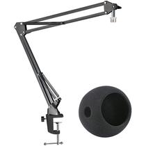 Suporte de microfone com pára-brisas de espuma para Blue Snowball da SUNMON