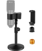 Suporte de microfone de mesa BILIONE versátil ajustável Suporte de microfone de mesa BILIONE versátil ajustável