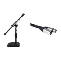 Suporte de microfone Gator Frameworks Base de peso curto