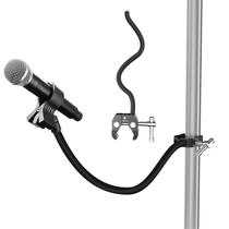Suporte de microfone Gooseneck Mippko, braço flexível e ajustável