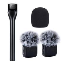 Suporte de microfone portátil sem fio para DJI Mic Mini com filtro Pop