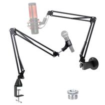 Suporte de microfone YOUSHARES com braçadeira resistente para Blue Yeti