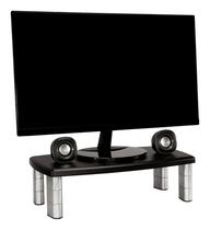 Suporte de monitor 3M extra largo ajustável MS90B prateado/preto Suporte de monitor 3M extra largo ajustável MS90B prateado/preto