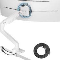 Suporte de monitor ARES WING Single com USB A/C para ultra-wide de 17-49" Suporte de monitor ARES WING Single com USB A/C para ultra-wide de 17-49"