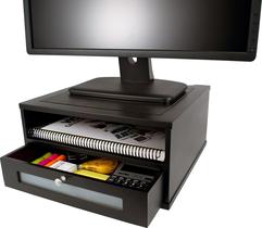 Suporte de monitor de madeira Victor 1175-5 Midnight Black Suporte de monitor de madeira Victor 1175-5 Midnight Black