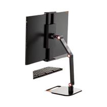 Suporte De Monitor Portátil Ajustável Para Tablets De 12 a 17,3 Polegadas 360 graus Suporte Giratório Suporte De Monitor Portátil Ajustável Para Tablets De 12 a 17,3 Polegadas 360 graus Suporte Giratório