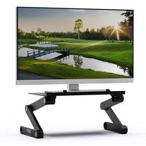 Suporte de monitor sem gaiola Ergonomia WorkEz ajustável em altura Suporte de monitor sem gaiola Ergonomia WorkEz ajustável em altura