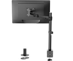 Suporte de monitor WALI M001 Suporte de mesa de braço único 27 polegadas e 10 kg