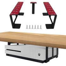 Suporte de montagem Chanvoo Aluminium Under Desk Suporte Xbox PS4