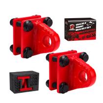 Suporte de montagem D-Ring Shackles AMBULL 5T Capacidade de reboque: 2 unidades