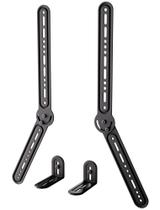 Suporte de montagem da barra de som A barra de som KAMIWI SoundBar é montada embaixo e acima da TV Suporte de montagem da barra de som A barra de som KAMIWI SoundBar é montada embaixo e acima da TV