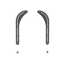 Suporte de montagem da barra de som UAX UAXSB1 para TV de 32-72 polegadas