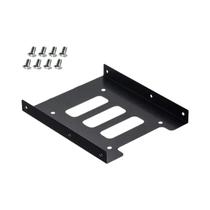 Suporte de montagem de 2,5 polegadas a 3,5 polegadas Adaptador de disco rígido Suporte para HDD SSD Suporte de montagem de 2,5 polegadas a 3,5 polegadas Adaptador de disco rígido Suporte para HDD SSD