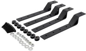 Suporte de montagem de alforje para motocicleta ajustável universal Suporte de montagem de alforje para motocicleta ajustável universal